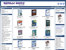 Tablet Screenshot of nebulabooks.com